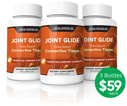 Three-bottle Joint Glide package
